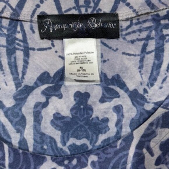 Appropriate Behavior Rhinestone Mandala Floral Shirt - Picture 2 of 6